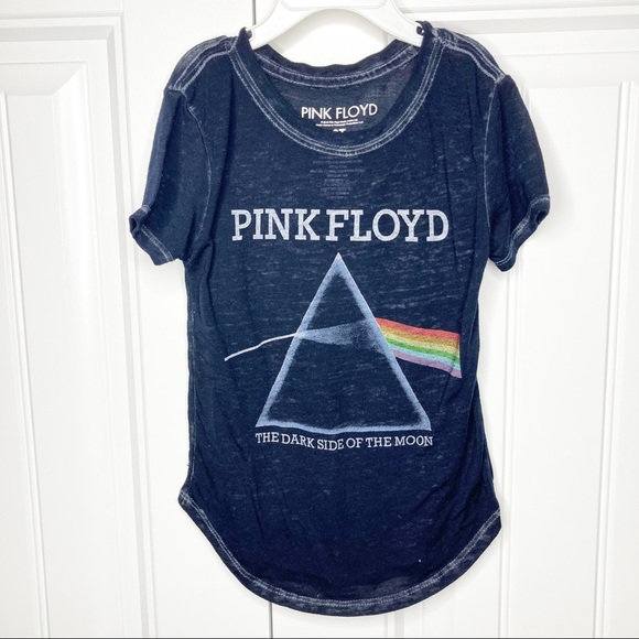 Pink Floyd Burnout Black Graphic Tee 3T Dark Side of the Moon
